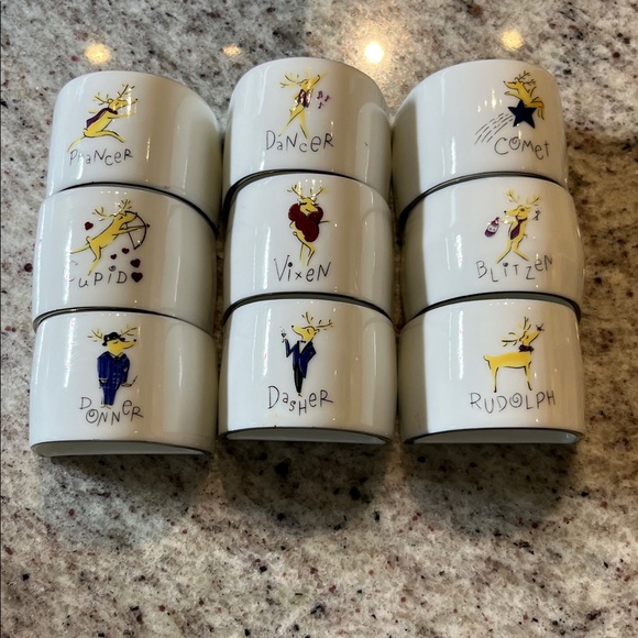 Pottery Barn Reindeer Napkin Holders